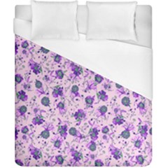 Floral Pattern Duvet Cover (california King Size) by ValentinaDesign