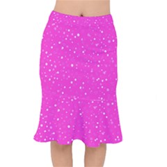 Dots Pattern Mermaid Skirt by ValentinaDesign