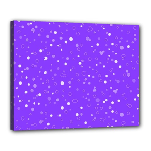 Dots Pattern Canvas 20  X 16  by ValentinaDesign