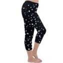 Dots pattern Capri Winter Leggings  View3