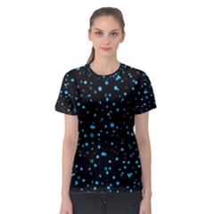 Dots Pattern Women s Sport Mesh Tee