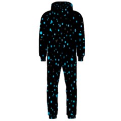 Dots Pattern Hooded Jumpsuit (men)  by ValentinaDesign