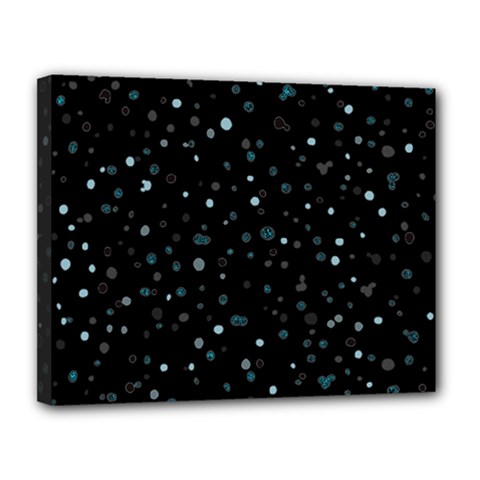 Dots Pattern Canvas 14  X 11  by ValentinaDesign