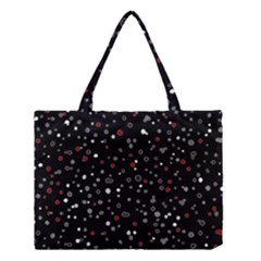 Dots Pattern Medium Tote Bag by ValentinaDesign