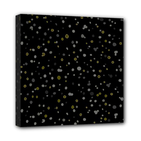 Dots Pattern Mini Canvas 8  X 8  by ValentinaDesign