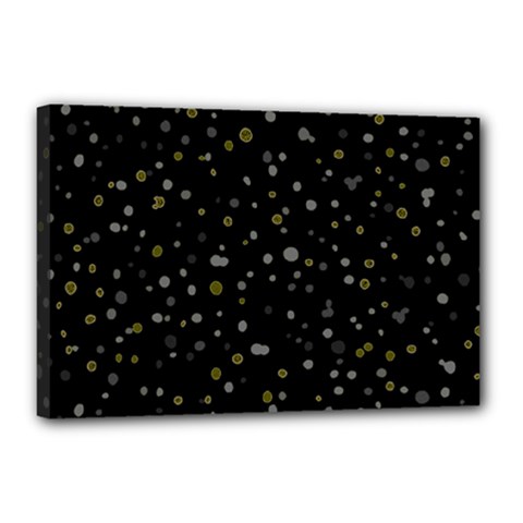 Dots Pattern Canvas 18  X 12  by ValentinaDesign