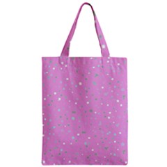 Dots Pattern Zipper Classic Tote Bag by ValentinaDesign