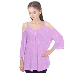 Dots Pattern Flutter Tees