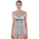 Abstract art  Cut-Out One Piece Swimsuit View1