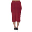 Abstract art  Velvet Midi Pencil Skirt View2