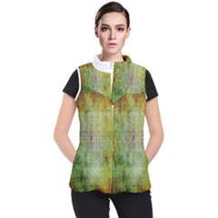 Grunge Texture         Women s Puffer Vest