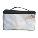 Orchids Flowers White Background Cosmetic Storage Case View1