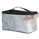 Orchids Flowers White Background Cosmetic Storage Case View3