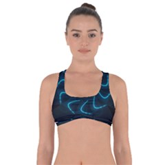 Background Abstract Decorative Got No Strings Sports Bra