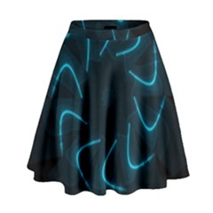 Background Abstract Decorative High Waist Skirt by Nexatart