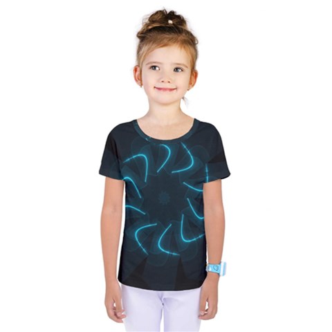 Background Abstract Decorative Kids  One Piece Tee by Nexatart