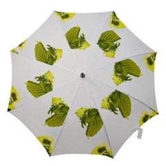 Leaves Nature Hook Handle Umbrellas (medium) by Nexatart