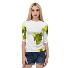 Leaves Nature Quarter Sleeve Tee