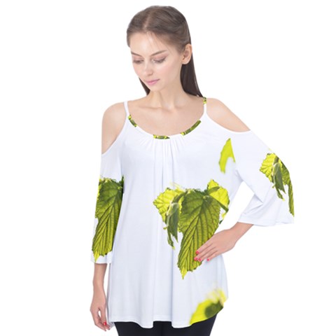 Leaves Nature Flutter Tees by Nexatart