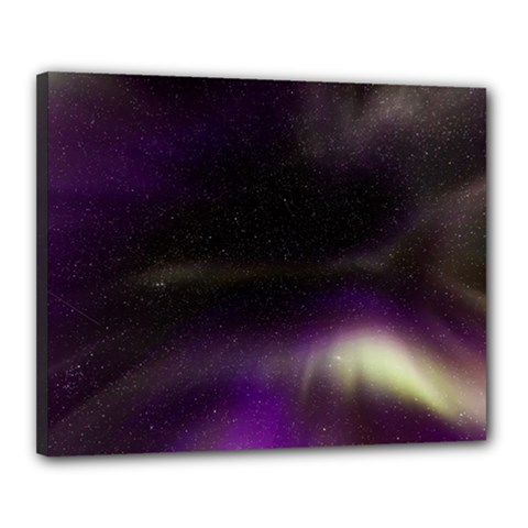 The Northern Lights Nature Canvas 20  X 16 