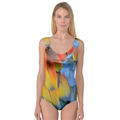 Spring Parrot Parrot Feathers Ara Princess Tank Leotard  by Nexatart