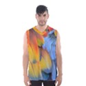 Spring Parrot Parrot Feathers Ara Men s Basketball Tank Top View1