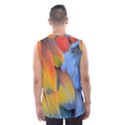 Spring Parrot Parrot Feathers Ara Men s Basketball Tank Top View2