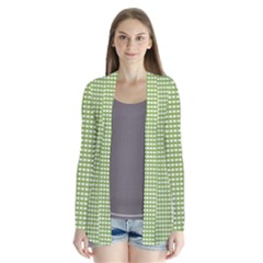 Gingham Check Plaid Fabric Pattern Cardigans by Nexatart