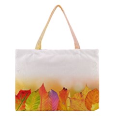 Autumn Leaves Colorful Fall Foliage Medium Tote Bag by Nexatart