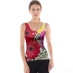 Flowers Gerbera Floral Spring Tank Top by Nexatart