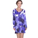 Poppy Blossom Bloom Summer Long Sleeve Nightdress View1