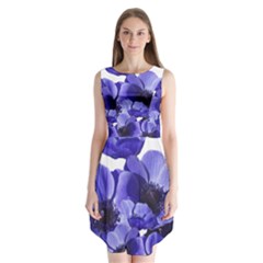 Poppy Blossom Bloom Summer Sleeveless Chiffon Dress   by Nexatart