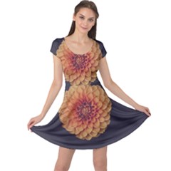 Art Beautiful Bloom Blossom Bright Cap Sleeve Dresses by Nexatart