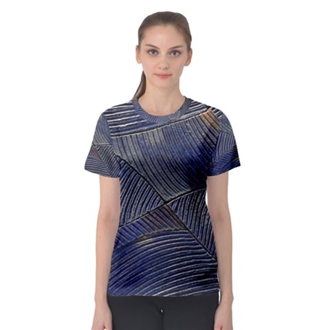 Textures Sea Blue Water Ocean Women s Sport Mesh Tee by Nexatart