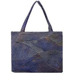 Textures Sea Blue Water Ocean Mini Tote Bag by Nexatart