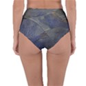 Textures Sea Blue Water Ocean Reversible High-Waist Bikini Bottoms View4