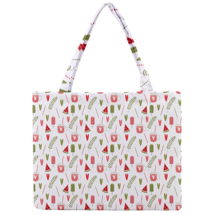 Watermelon fruit paterns Mini Tote Bag