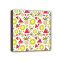 Summer Fruits Pattern Mini Canvas 4  x 4  View1