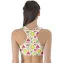 Summer Fruits Pattern Sports Bra View2