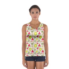 Summer Fruits Pattern Women s Sport Tank Top  by TastefulDesigns