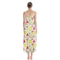 Summer Fruits Pattern Button Up Chiffon Maxi Dress View2