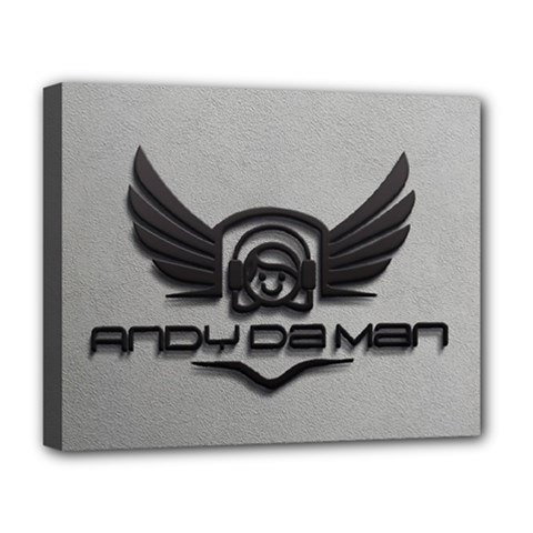 Andy Da Man 3d Grey Deluxe Canvas 20  X 16   by Acid909