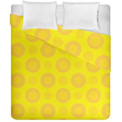 Cheese Background Duvet Cover Double Side (california King Size) by berwies