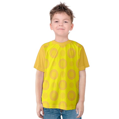 Cheese Background Kids  Cotton Tee by berwies