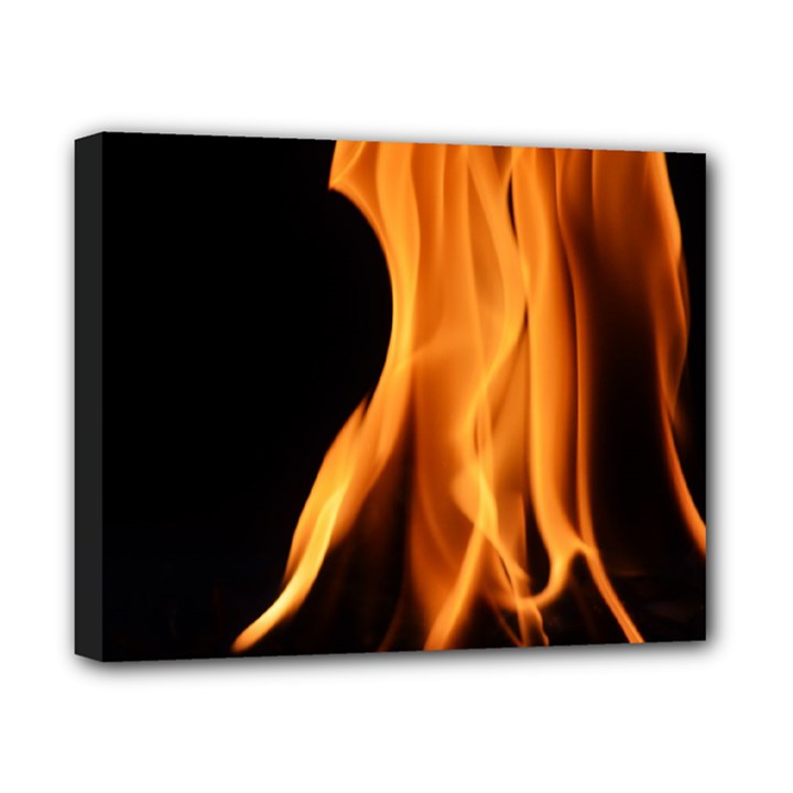 Fire Flame Pillar Of Fire Heat Canvas 10  x 8 