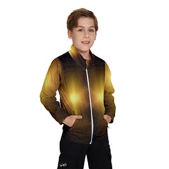 Background Christmas Star Advent Wind Breaker (kids) by Nexatart