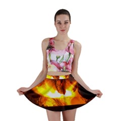 Fire Rays Mystical Burn Atmosphere Mini Skirt by Nexatart