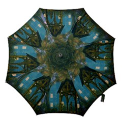 Background Forest Trees Nature Hook Handle Umbrellas (small) by Nexatart