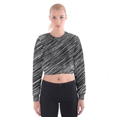 Background Structure Pattern Cropped Sweatshirt by Nexatart