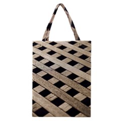 Texture Wood Flooring Brown Macro Classic Tote Bag by Nexatart